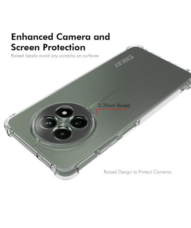 Realme 12 5G / 12x 5G - Protection Coque ENKAY Transparent