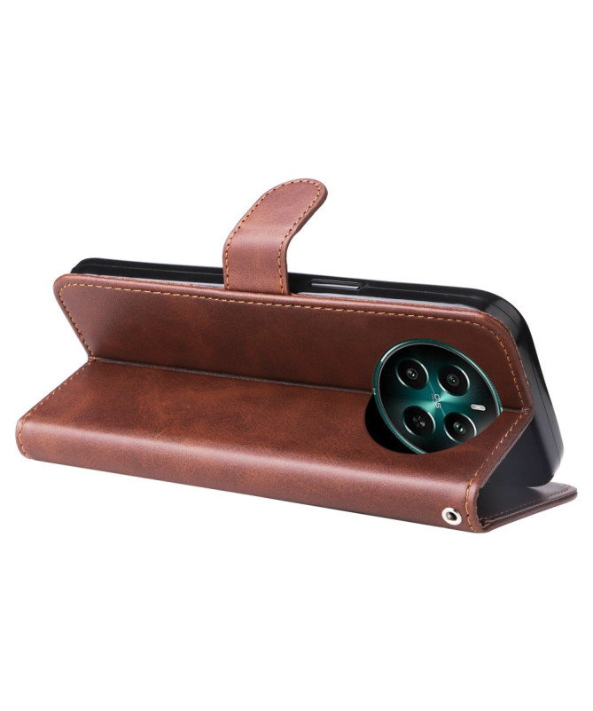 Realme 12 Plus 5G - Housse portefeuille zippé pratique