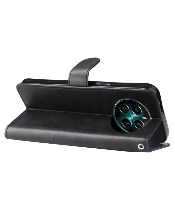 Realme 12 Plus 5G - Housse portefeuille zippé pratique