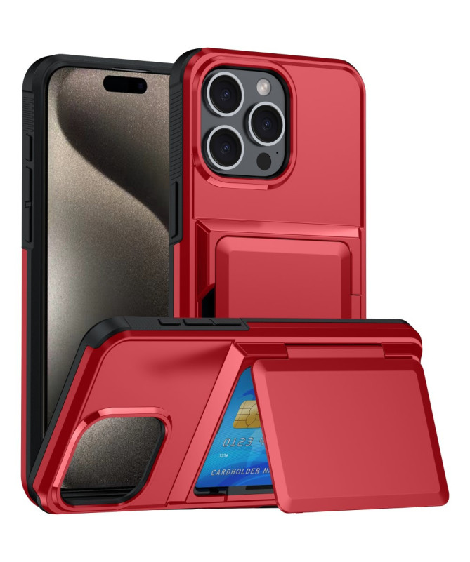 iPhone 14 Pro - Coque avec Porte-cartes Intégré et Protection Antichoc