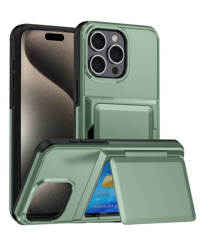iPhone 14 Pro - Coque avec Porte-cartes Intégré et Protection Antichoc