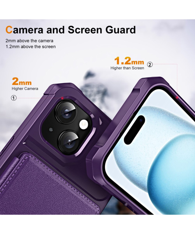 iPhone 14 - Coque avec emplacements pour cartes