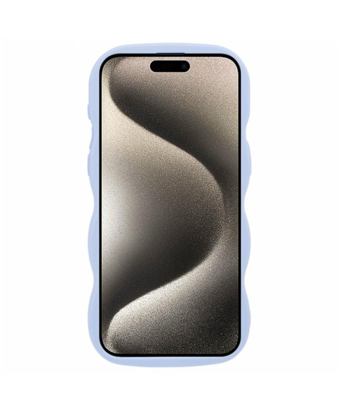 iPhone 14 Pro Max - Coque Design Ondulé et Protection d'Écran