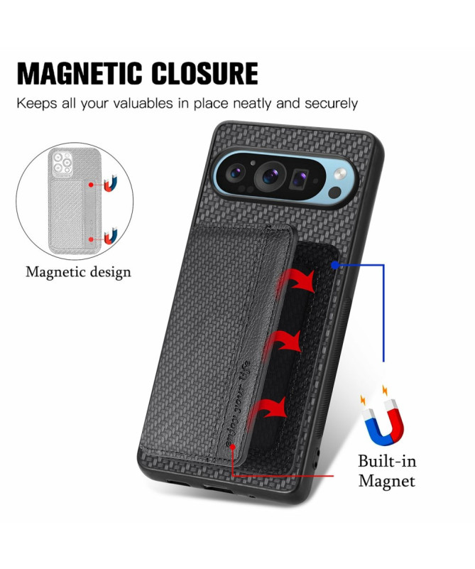 Google Pixel 9 Pro XL - Coque SecureCard fonction support