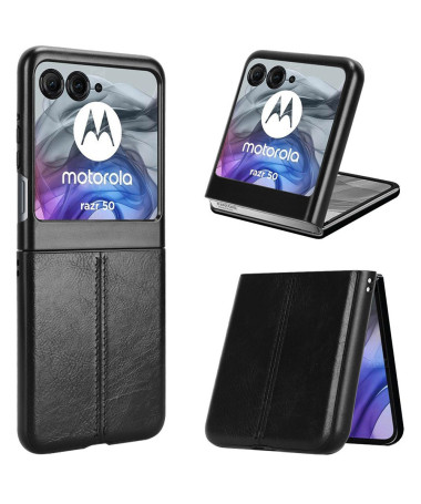 Motorola Razr 50 5G - Coque effet cuir