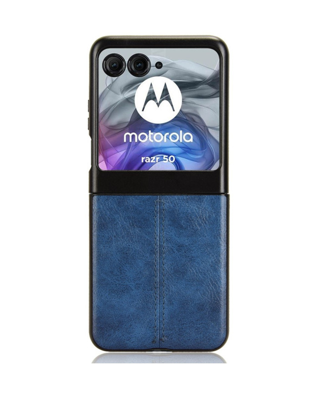 Motorola Razr 50 5G - Coque effet cuir