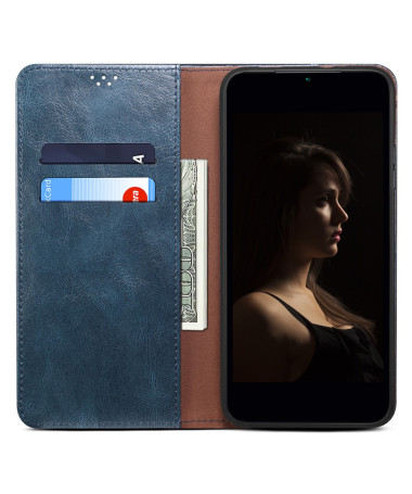 Housse Xiaomi Redmi Note 14 Pro 5G / Poco X7 Ernestine coutures apparentes Bleu marine - photo 14