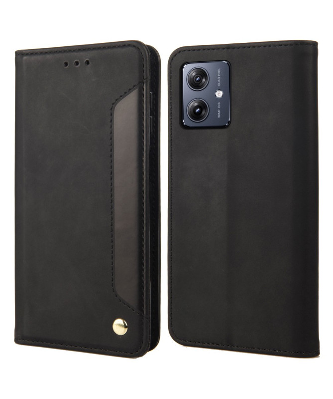 Moto G55 5G - Housse Portefeuille avec Support de Visionnage