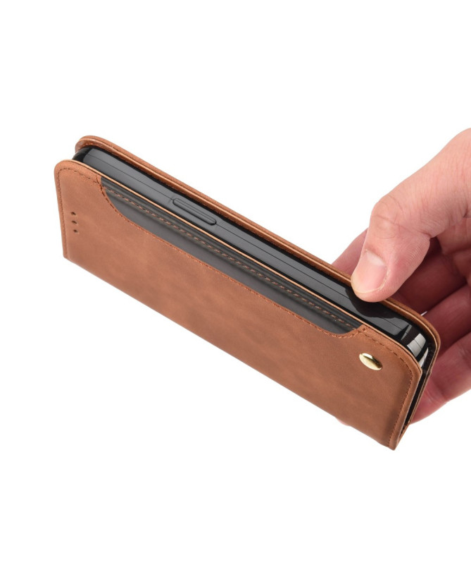 Moto G55 5G - Housse Portefeuille avec Support de Visionnage