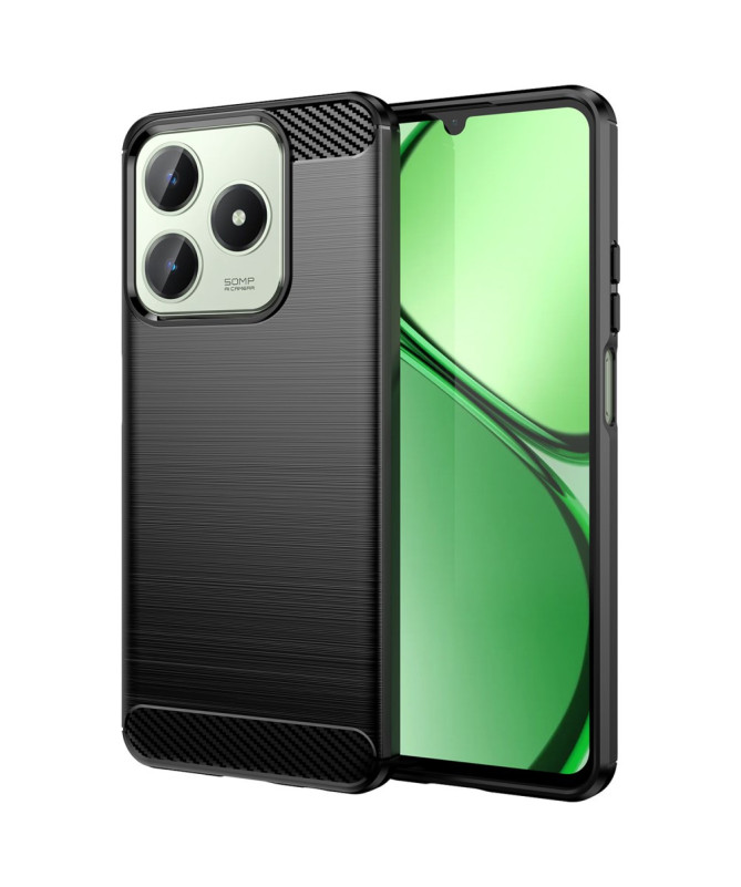 Realme C63 - Coque gel brossé carbone