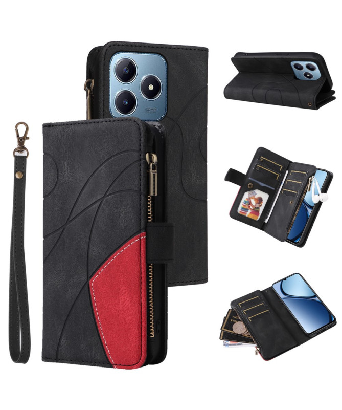 Realme C63 / C61 - Housse Bicolore artistique 002 Series