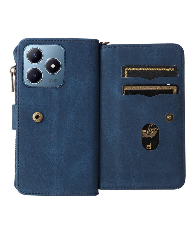 Realme C63 - Housse portefeuille à lanière