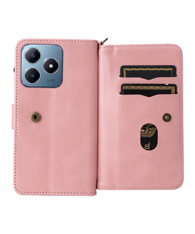 Realme C63 - Housse portefeuille à lanière