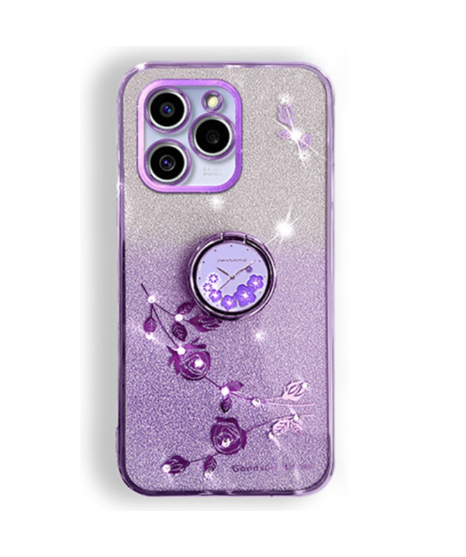 Realme C63 / C61 - Coque Glamour Glitz avec Anneau