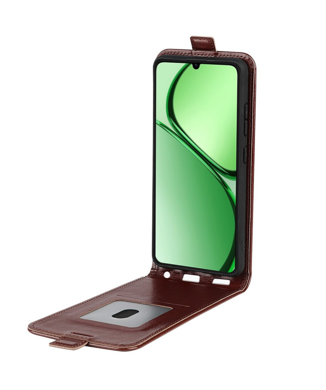 Realme C63 - Housse simili cuir avec rabat vertical