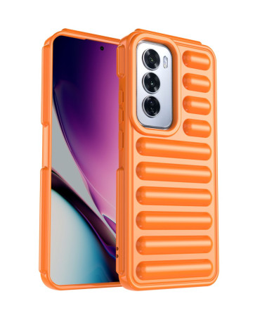 Oppo Reno 12 5G - Coque Capsule Series Anti-Choc Orange - photo 17