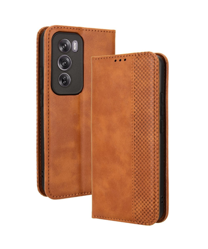 Oppo Reno 12 5G - Housse Le Cirénius style cuir