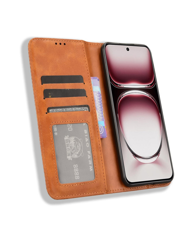 Oppo Reno 12 5G - Housse Le Cirénius style cuir