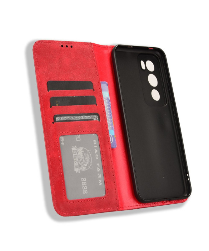 Oppo Reno 12 5G - Housse Le Cirénius style cuir