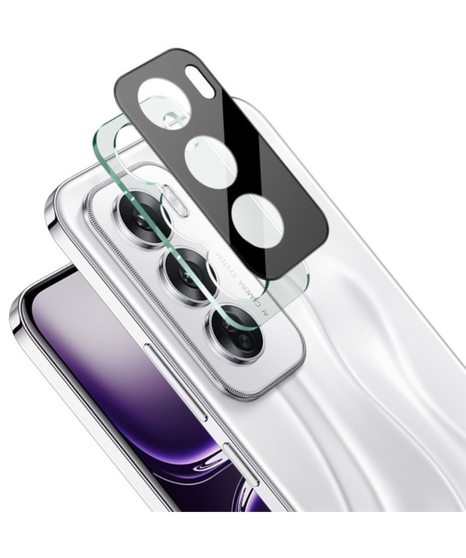 Oppo Reno 12 5G - Protections en verre trempé pour lentille arrière (2 pièces) - Noir