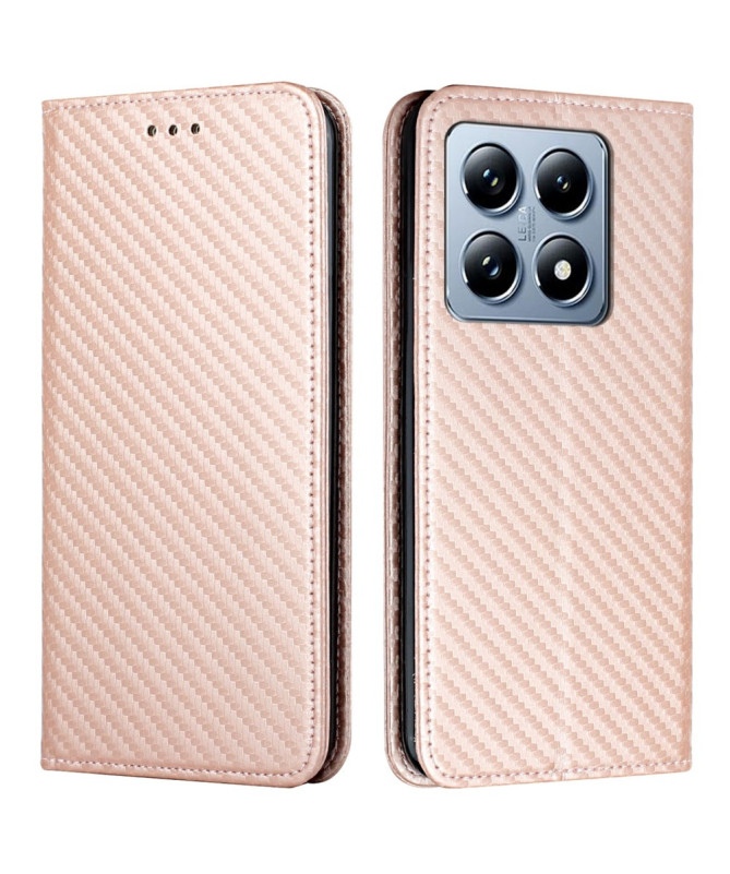 Xiaomi 14T - Flip Cover Gatsby Carbone