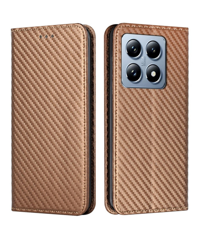 Xiaomi 14T - Flip Cover Gatsby Carbone