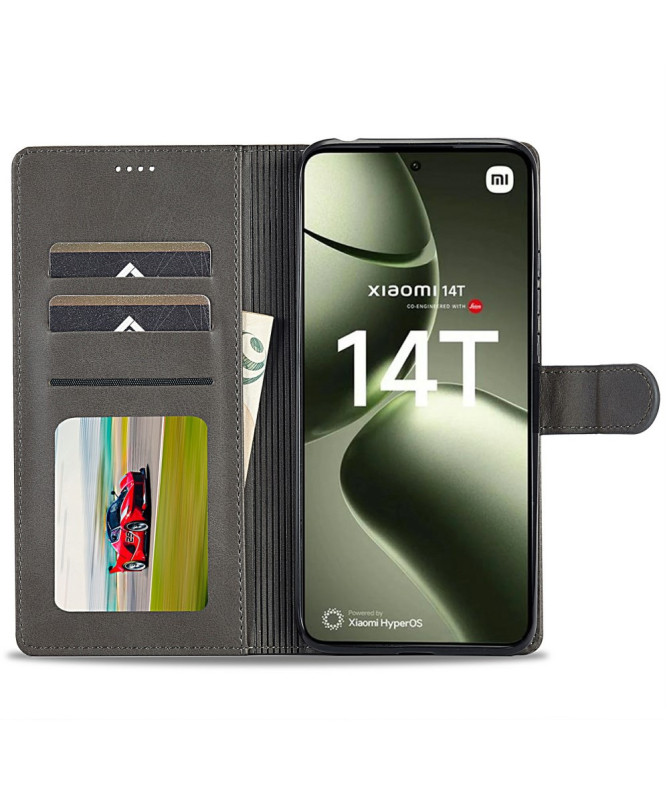 Xiaomi 14T - Housse Napoli simili cuir raffiné