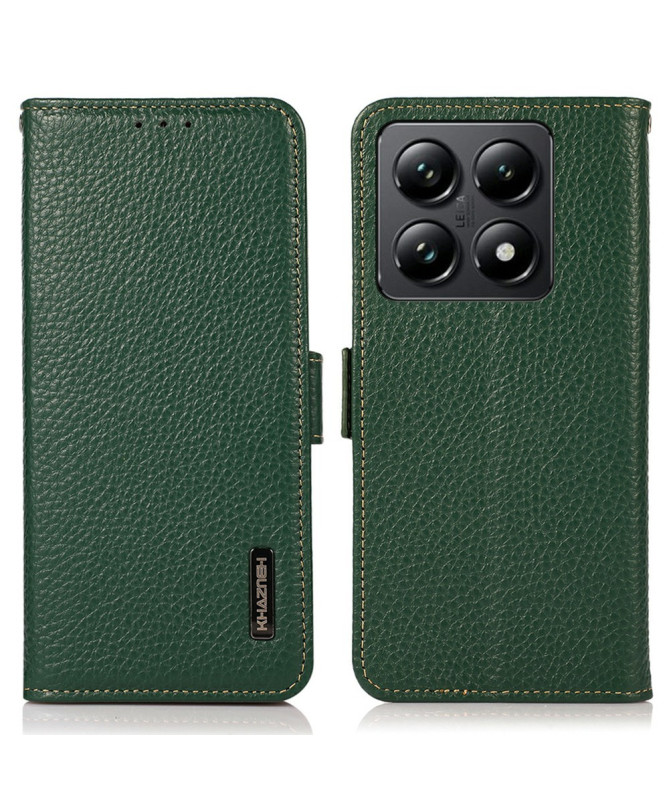 Xiaomi 14T - Housse KHAZNEH cuir grainé first