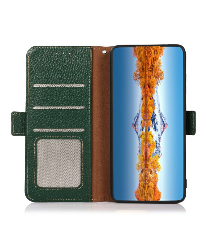 Xiaomi 14T - Housse KHAZNEH cuir grainé first