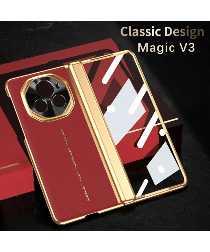 Honor Magic V3 - Coque Valamir Simili Cuir