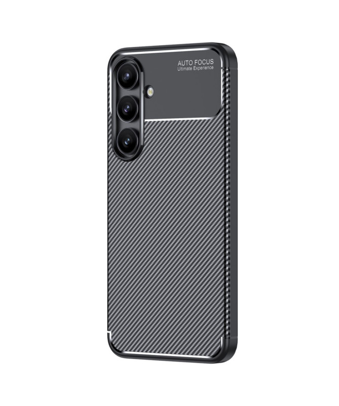 Samsung Galaxy S24 FE - Coque finition fibre de carbone