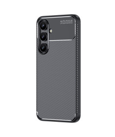 Samsung Galaxy S24 FE - Coque finition fibre de carbone