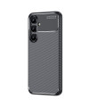 Samsung Galaxy S24 FE - Coque finition fibre de carbone