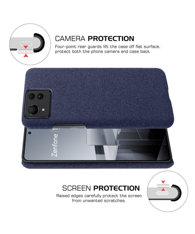 Asus Zenfone 11 Ultra - Coque revêtement tissu