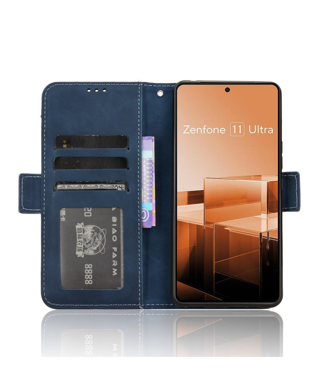 Asus Zenfone 11 Ultra - Housse Premium avec Porte Cartes