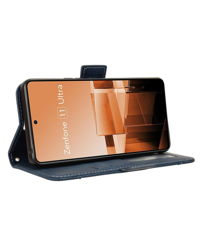 Asus Zenfone 11 Ultra - Housse Premium avec Porte Cartes