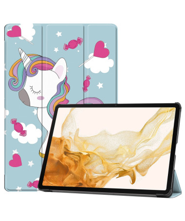 Samsung Galaxy Tab S10 Plus - Étui Licorne Enchantée