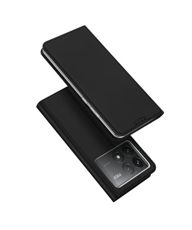 Poco F6 Pro - Flip Cover Business Effet Satiné