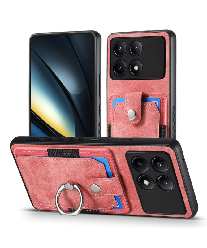 Poco F6 Pro - Coque avec Fentes et Anneau