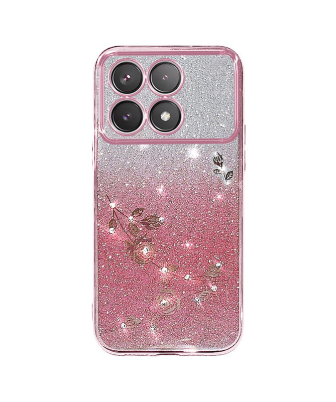 Poco F6 Pro - Coque Glamour Glitz avec Sangle