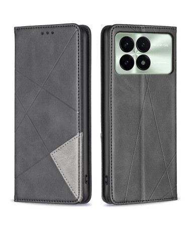 Poco F6 Pro - Flip Cover Célinia Style Cuir Porte Cartes