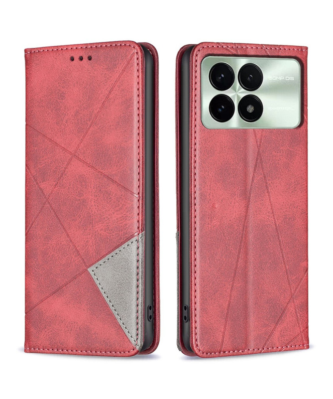 Poco F6 Pro - Flip Cover Célinia Style Cuir Porte Cartes