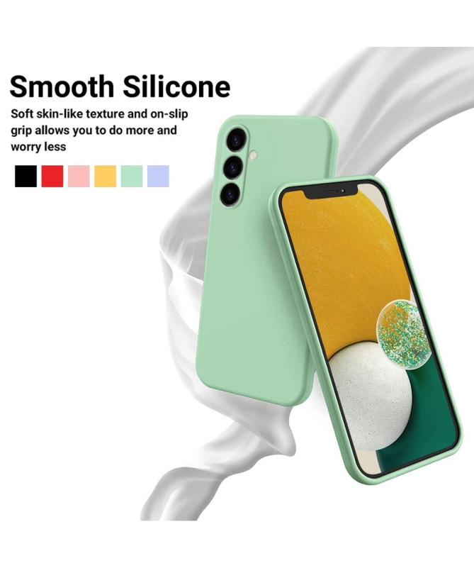 Samsung Galaxy S24 FE - Coque Puro silicone liquide