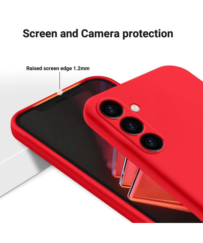 Samsung Galaxy S24 FE - Coque Puro silicone liquide