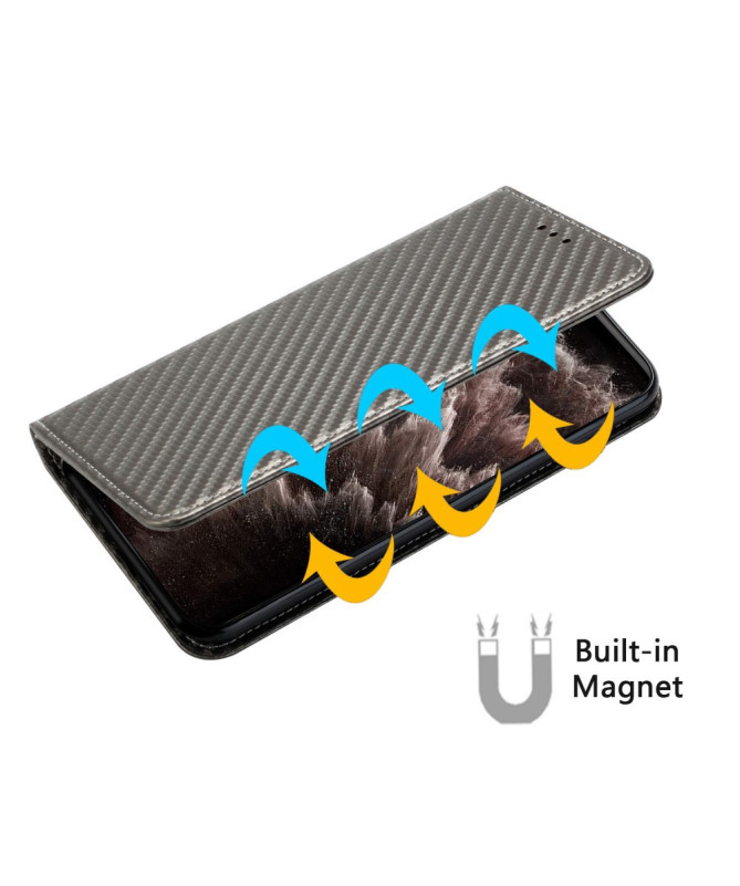 Xiaomi 14T Pro - Flip Cover Gatsby Carbone