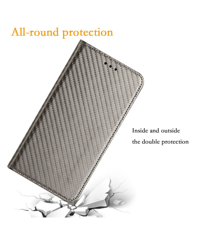 Xiaomi 14T Pro - Flip Cover Gatsby Carbone