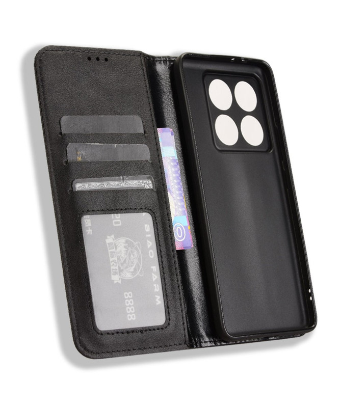 Xiaomi 14T Pro - Housse Le Cirénius style cuir