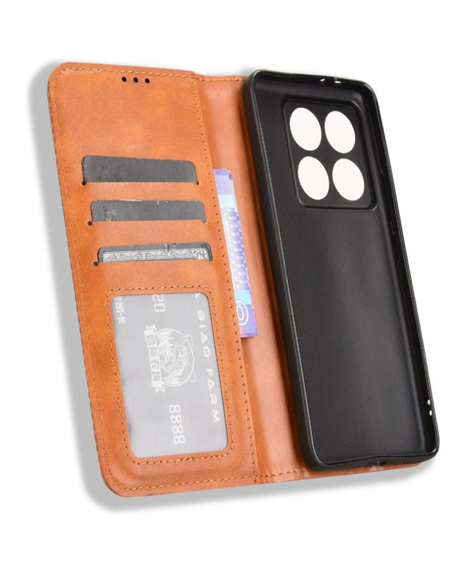 Xiaomi 14T Pro - Housse Le Cirénius style cuir