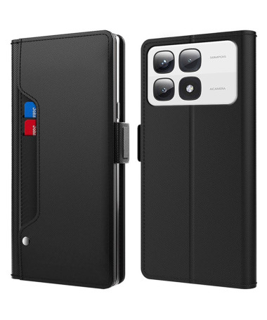 Xiaomi 14T Pro - Housse premium porte cartes avec miroir