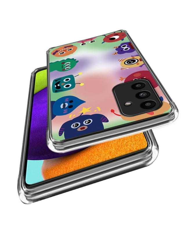 Samsung Galaxy A15 4G / A15 5G - Coque Fun Monsters Design Coloré